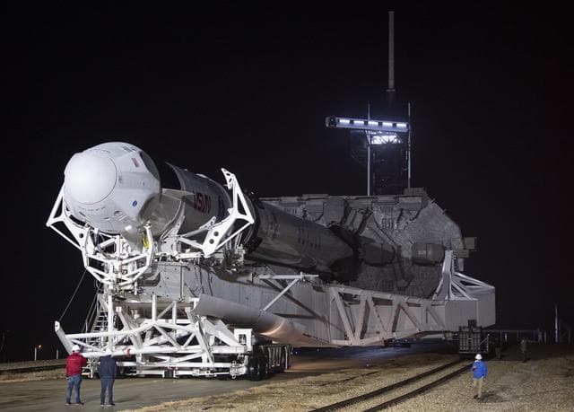 NASA image: SpaceX Crew-1 Rollout