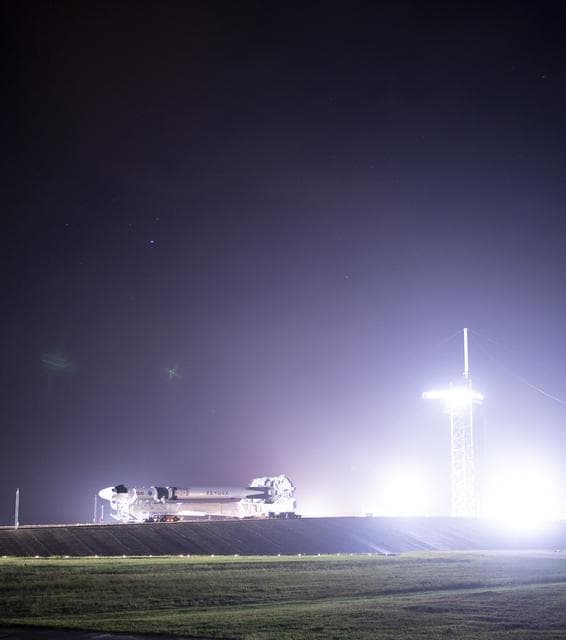 NASA image: SpaceX Crew-1 Rollout