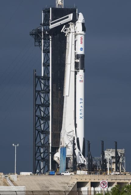 NASA image: SpaceX Crew-1 Preflight