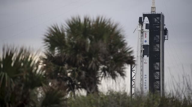 NASA image: SpaceX Crew-1 Preflight