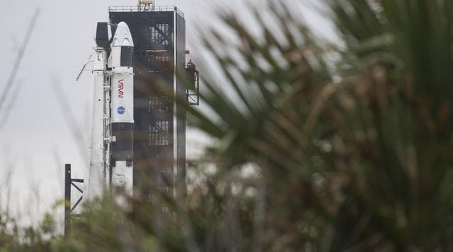 NASA image: SpaceX Crew-1 Preflight