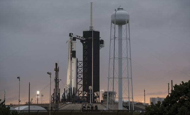 NASA image: SpaceX Crew-1 Preflight