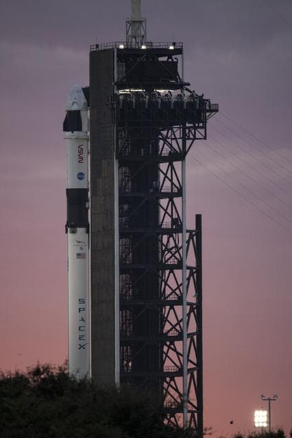 NASA image: SpaceX Crew-1 Preflight