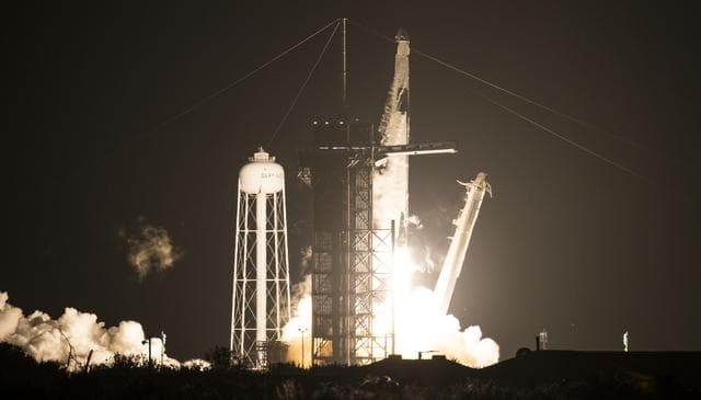 NASA image: SpaceX Crew-1 Launch