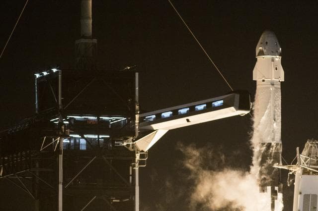 NASA image: SpaceX Crew-1 Launch