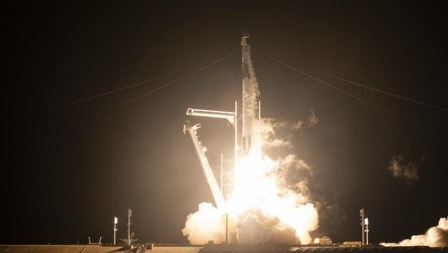 NASA image: SpaceX Crew-1 Launch