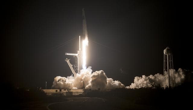 NASA image: SpaceX Crew-1 Launch