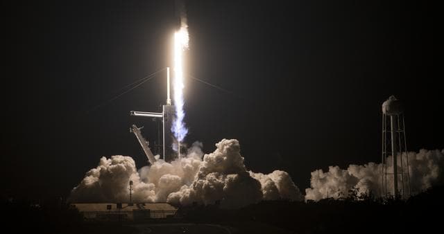 NASA image: SpaceX Crew-1 Launch