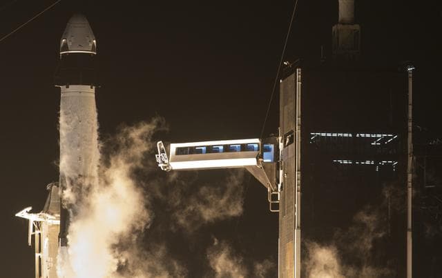 NASA image: SpaceX Crew-1 Launch