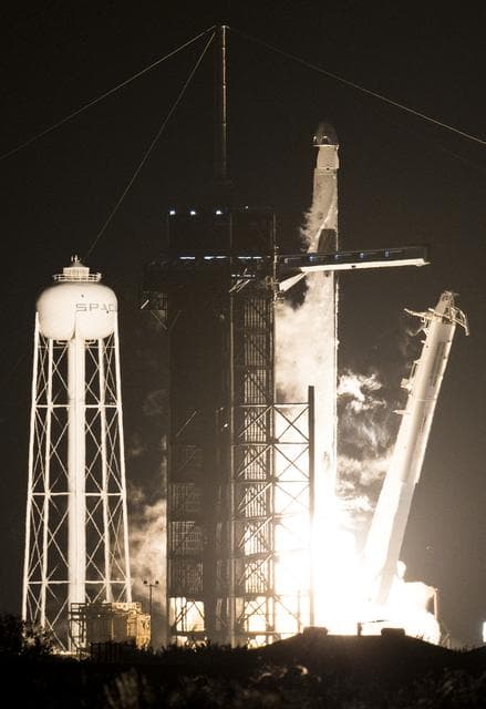 NASA image: SpaceX Crew-1 Launch