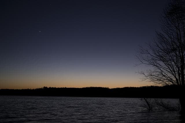 NASA image: Saturn and Jupiter Conjunction