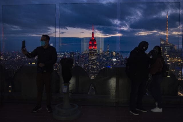 NASA image: Empire State Illuminated for Mars Perseverance