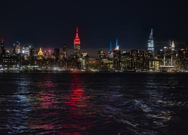 NASA image: Empire State Illuminated for Mars Perseverance