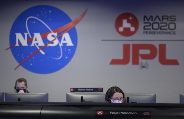 NASA image: NASA Perseverance Rover Landing Day