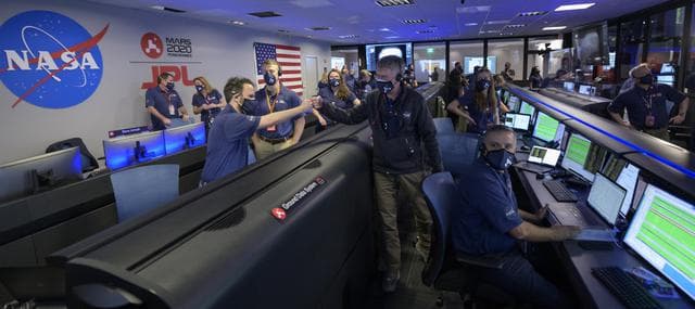 NASA image: NASA Perseverance Rover Lands on Mars