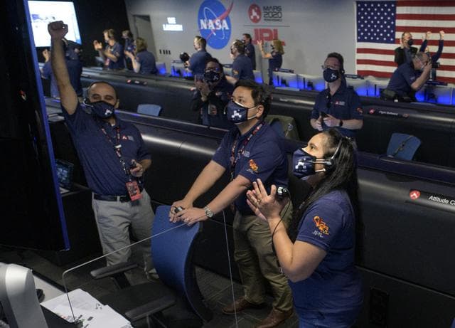 NASA image: NASA Perseverance Rover Lands on Mars