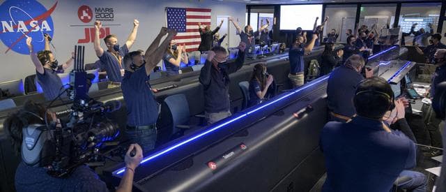 NASA image: NASA Perseverance Rover Lands on Mars