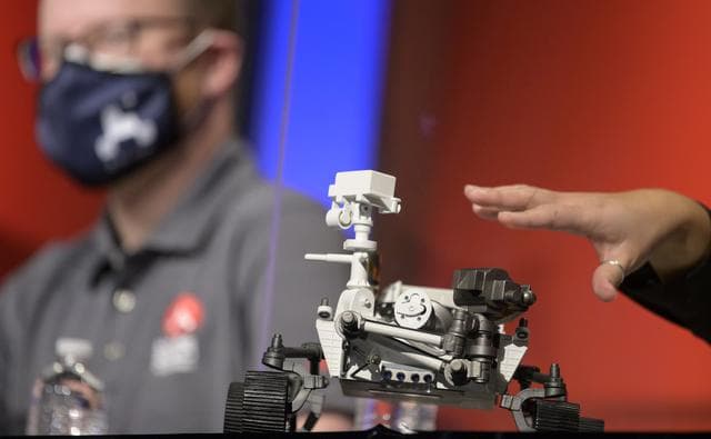 NASA image: NASA Perseverance Rover Initial Surface Checkout Briefing