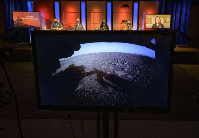 NASA image: NASA Perseverance Rover Initial Surface Checkout Briefing