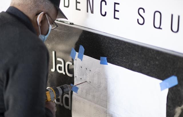 NASA image: Mary W. Jackson NASA Headquarters Sign Installation