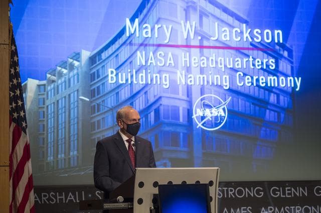 NASA image: Mary W. Jackson NASA Headquarters Naming Ceremony