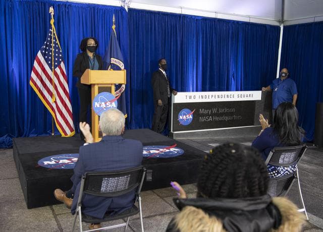 NASA image: Mary W. Jackson NASA Headquarters Naming Ceremony