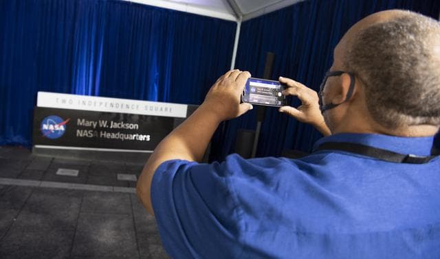 NASA image: Mary W. Jackson NASA Headquarters Naming Ceremony