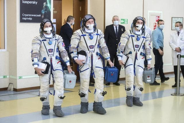 NASA image: Expedition 65 Crew Qualification Exams