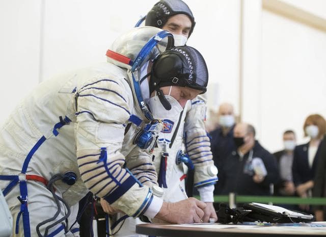 NASA image: Expedition 65 Crew Qualification Exams