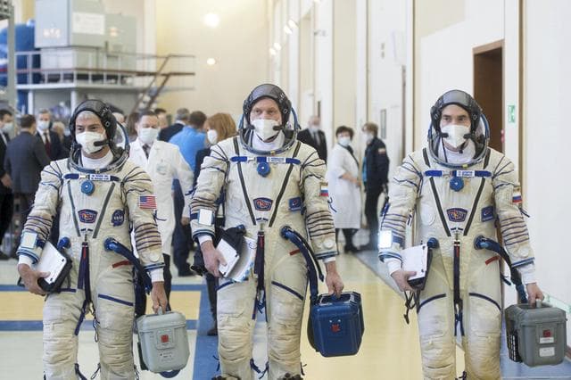 NASA image: Expedition 65 Crew Qualification Exams