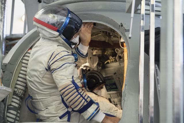 NASA image: Expedition 65 Crew Qualification Exams