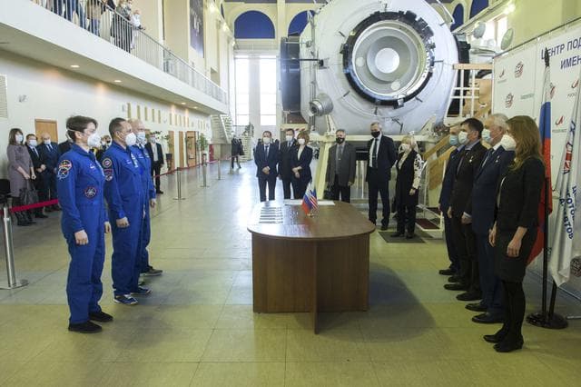 NASA image: Expedition 65 Crew Qualification Exams