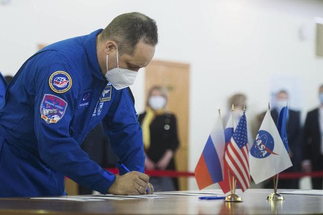 NASA image: Expedition 65 Crew Qualification Exams