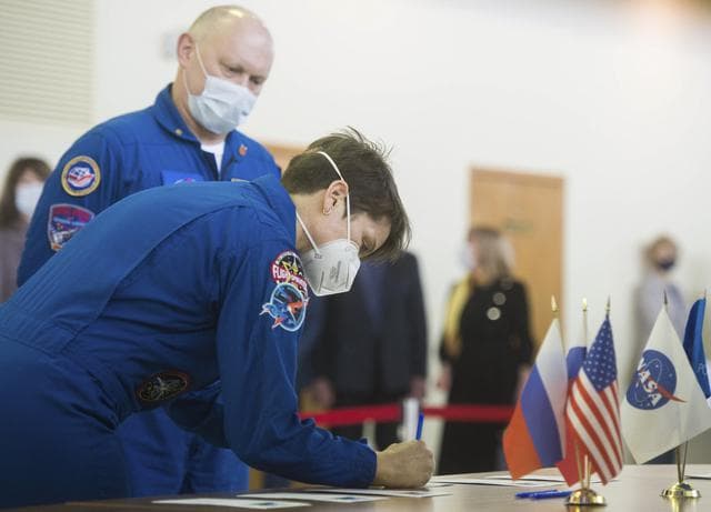 NASA image: Expedition 65 Crew Qualification Exams