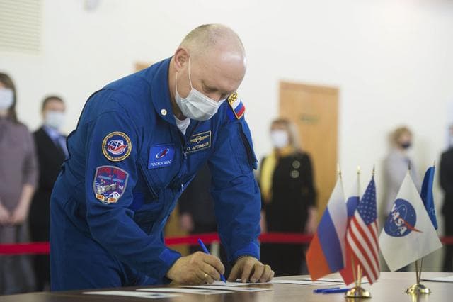 NASA image: Expedition 65 Crew Qualification Exams