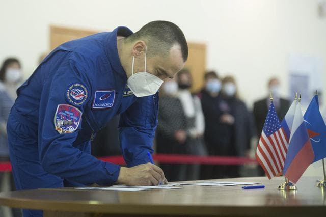 NASA image: Expedition 65 Crew Qualification Exams