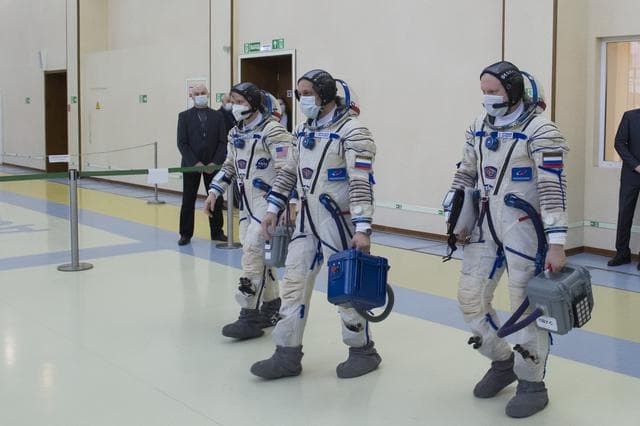 NASA image: Expedition 65 Crew Qualification Exams