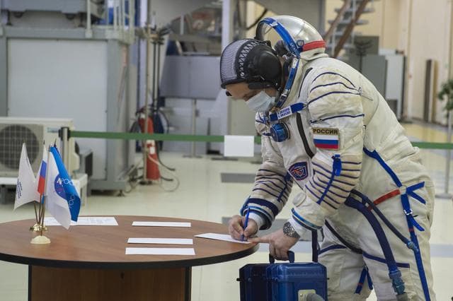 NASA image: Expedition 65 Crew Qualification Exams