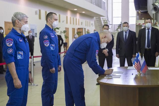 NASA image: Expedition 65 Crew Qualification Exams