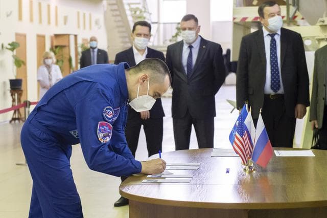 NASA image: Expedition 65 Crew Qualification Exams