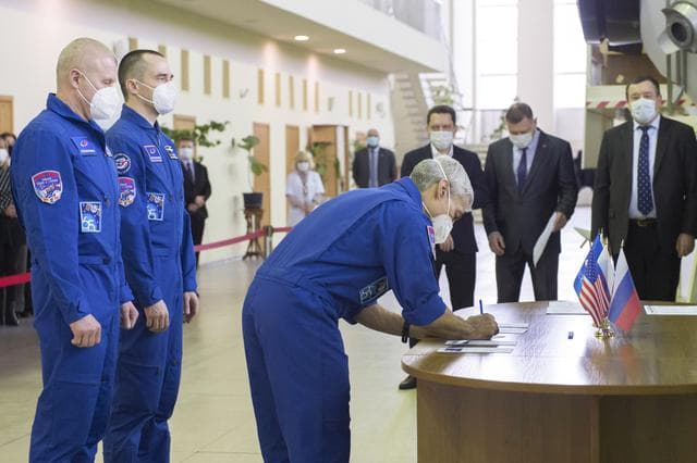 NASA image: Expedition 65 Crew Qualification Exams
