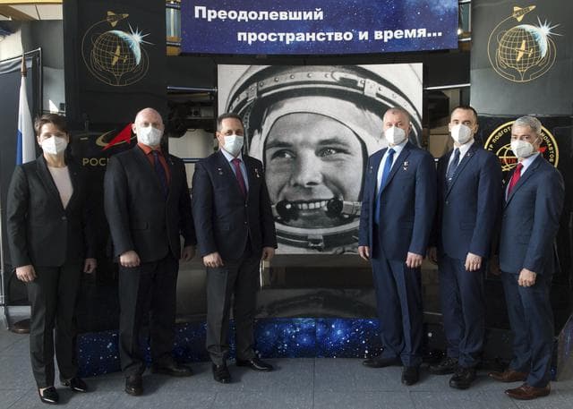 NASA image: Expedition 65 Crew Press Conference