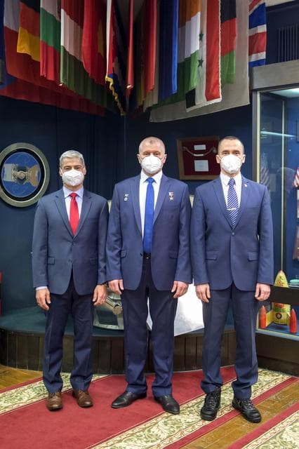 NASA image: Expedition 65 Crew Museum Visit
