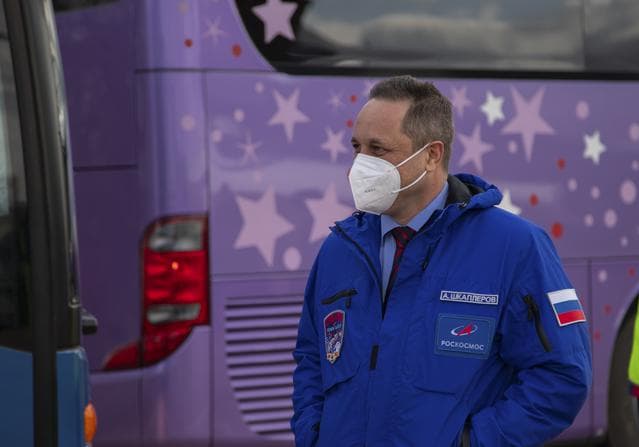 NASA image: Expedition 65 Crew Arrival in Baikonur