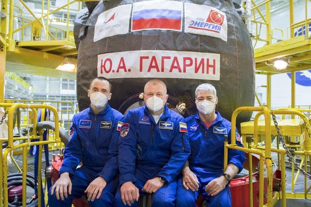 NASA image: Expedition 65 Preflight