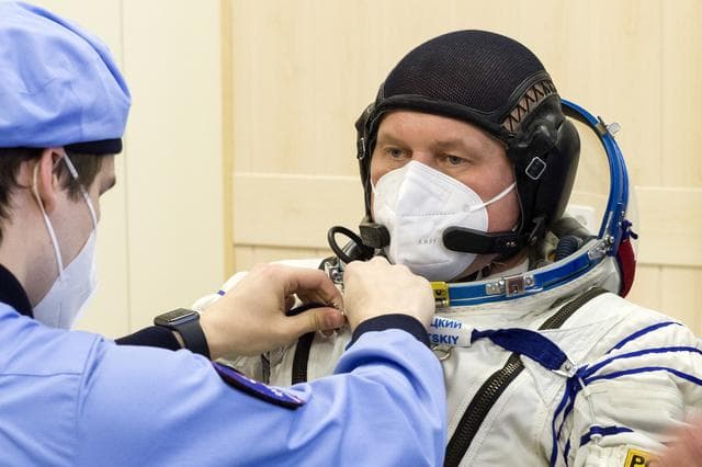 NASA image: Expedition 65 Preflight