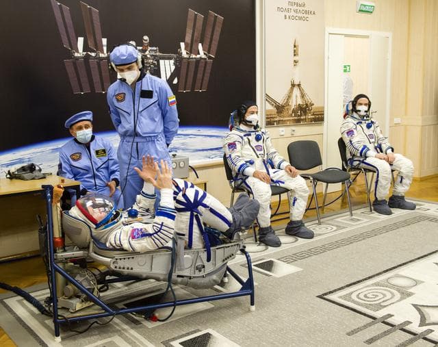 NASA image: Expedition 65 Preflight