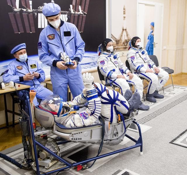 NASA image: Expedition 65 Preflight