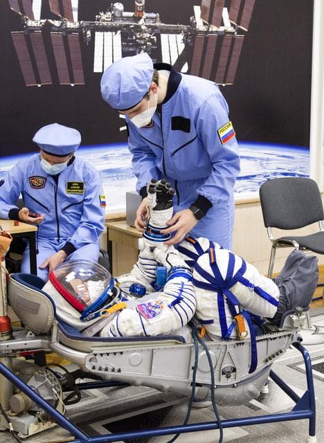 NASA image: Expedition 65 Preflight