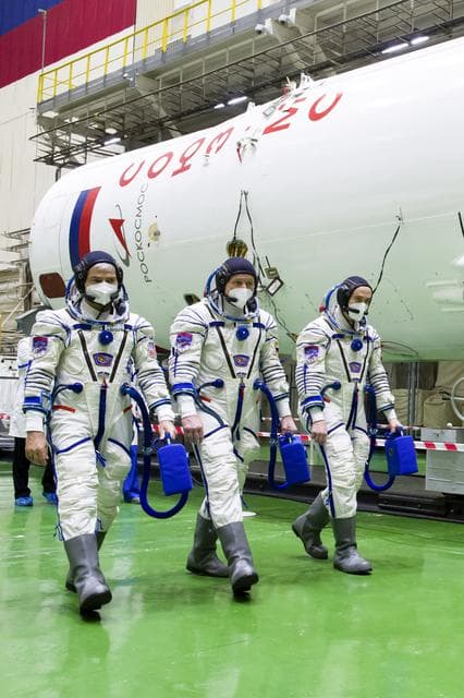 NASA image: Expedition 65 Preflight